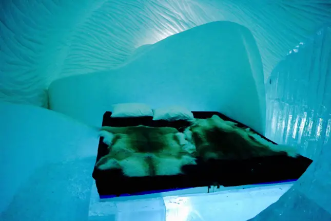 ice hotel kiruna sweden