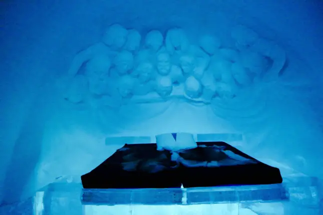 ice hotel kiruna sweden