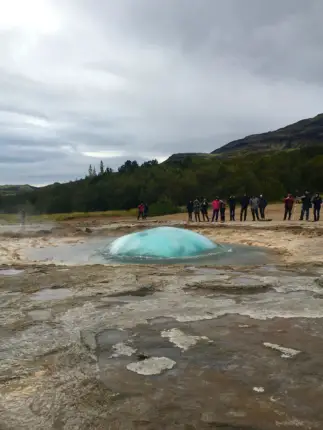 6 day iceland itinerary strokkur geyser south iceland