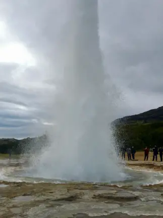 6 day iceland itinerary strokkur geyser south iceland