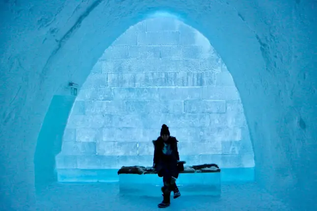 ice hotel kiruna sweden