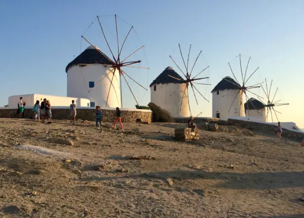 mykonos windmills