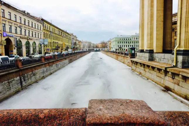 st petersburg russia points of interest bridge over canals saint petersburg russia