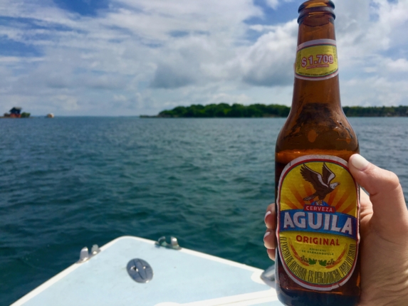 aguila beer 4 days in cartagena colombia