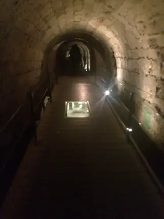 akko israel templars' tunnel