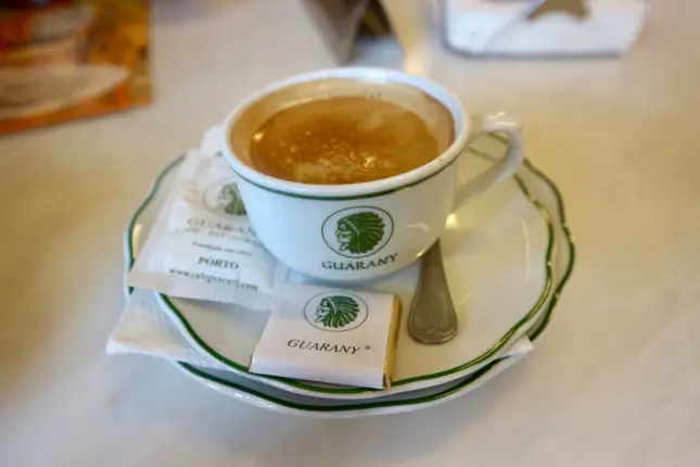 cafe guarany porto portugal
