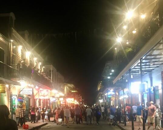 bourbon street new orleans