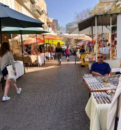 nachalat binyamin art fair tel aviv