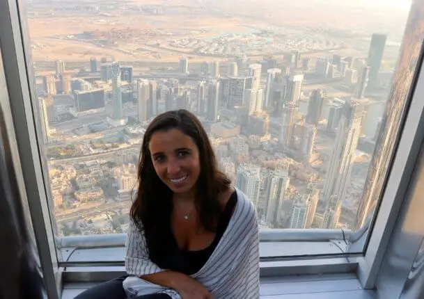 top of burj khalifa