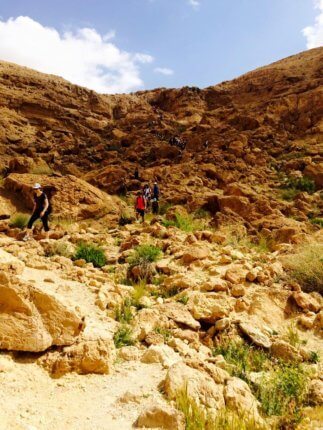 hike mitzpe ramon israel