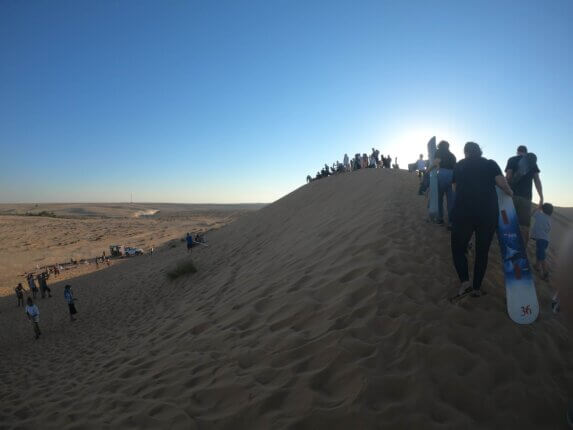 sandboarding south israel