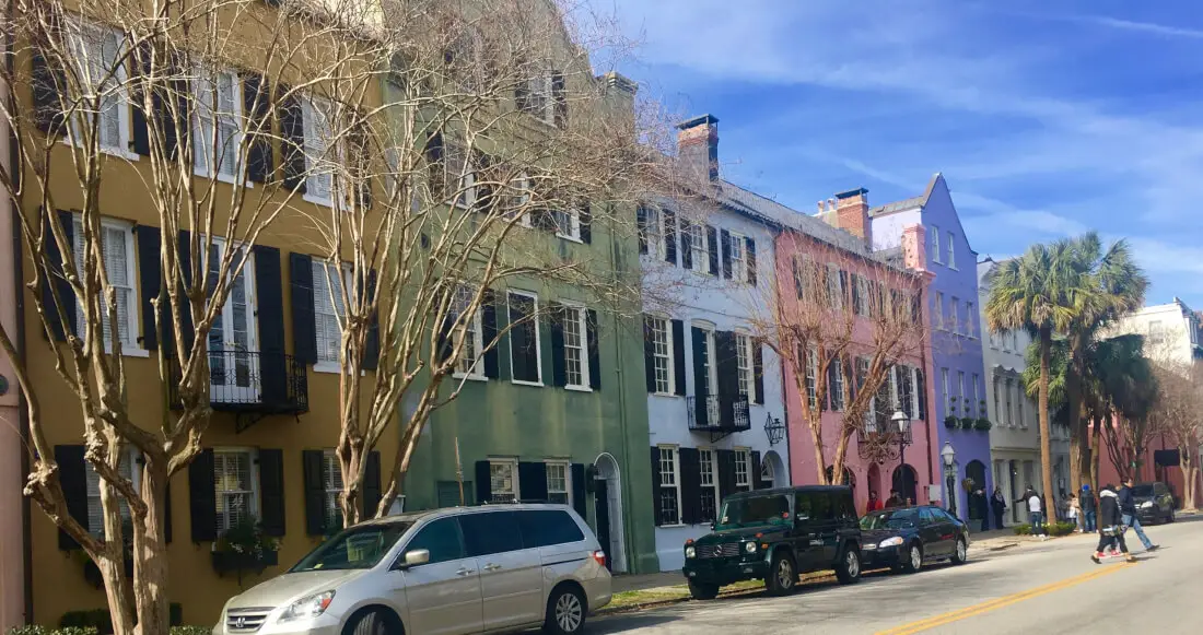 Blue Row Charleston House on 18
