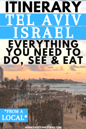 tel aviv travel guide pinterest