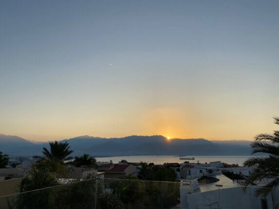 eilat israel sunrise