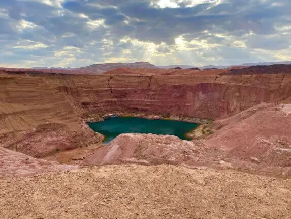 hidden lake eilat israel