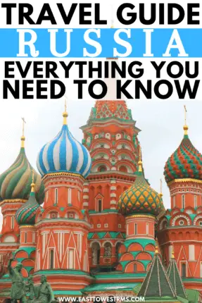 russia travel guide pinterest