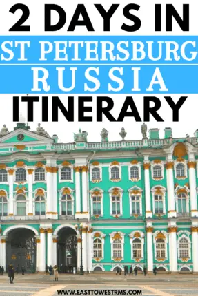 2 days in st petersburg russia pinterest