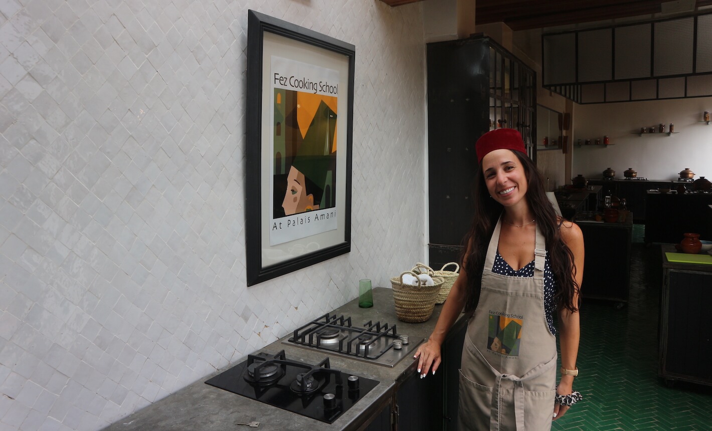 fez cooking class palais amani